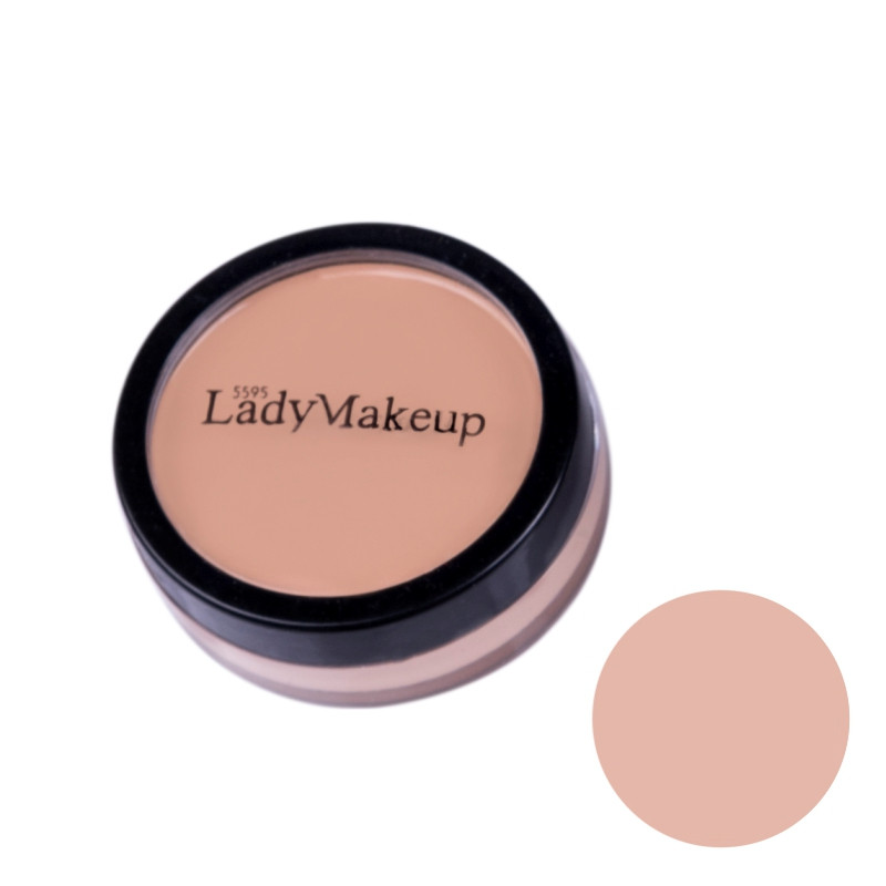 کرم پودر فشرده لیدی میکاپ LadyMakeup شماره 1N